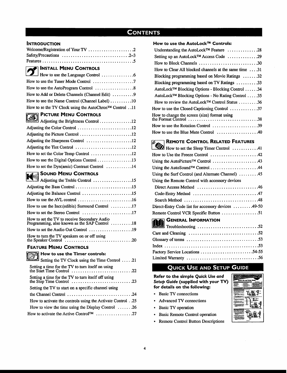 Philips 32PT830H User Manual | Page 4 / 56