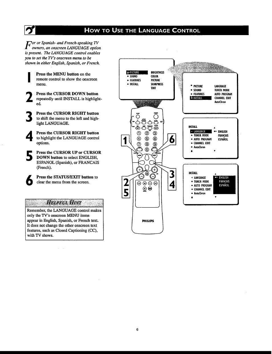 Heipfvl him | Philips 32PT830H User Manual | Page 6 / 56