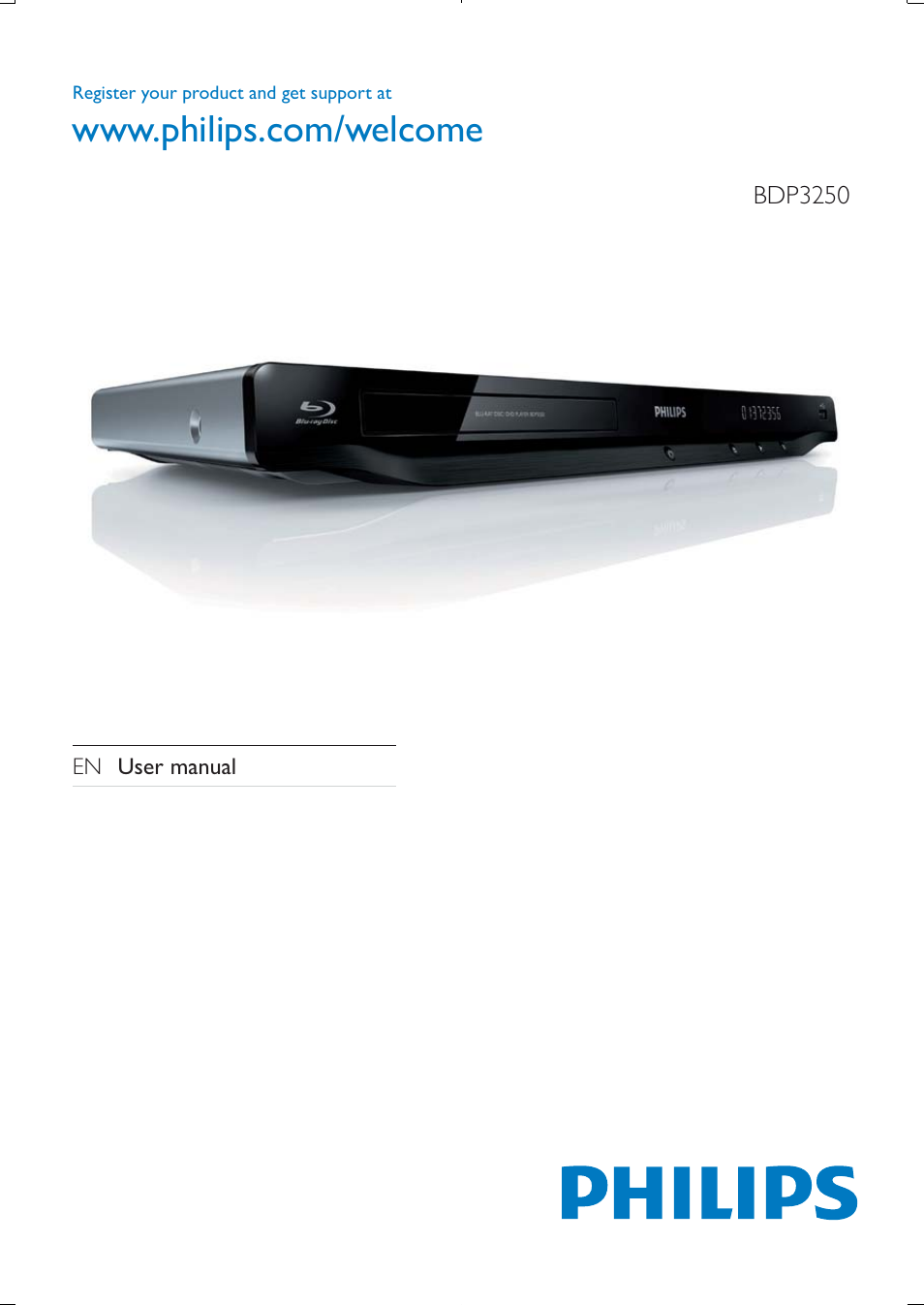 Philips BDP3250-05 User Manual | 52 pages