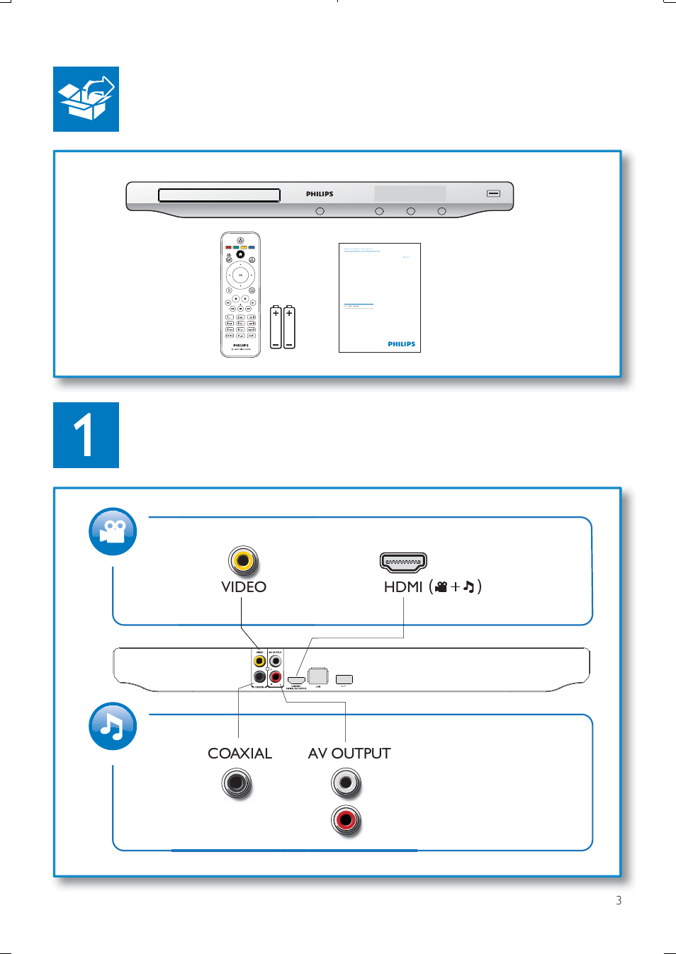 Philips BDP3250-05 User Manual | Page 2 / 52
