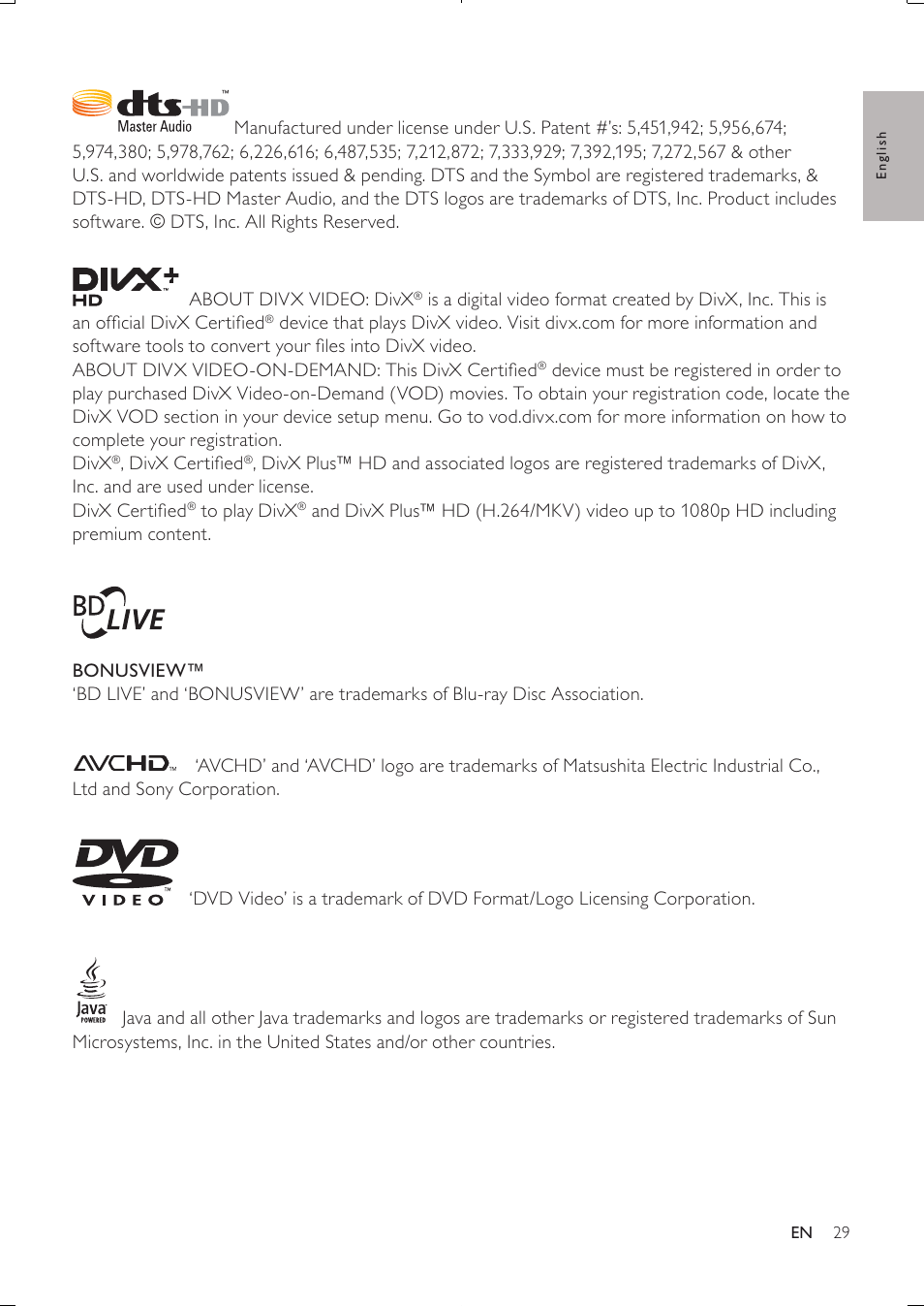 Philips BDP3250-05 User Manual | Page 28 / 52