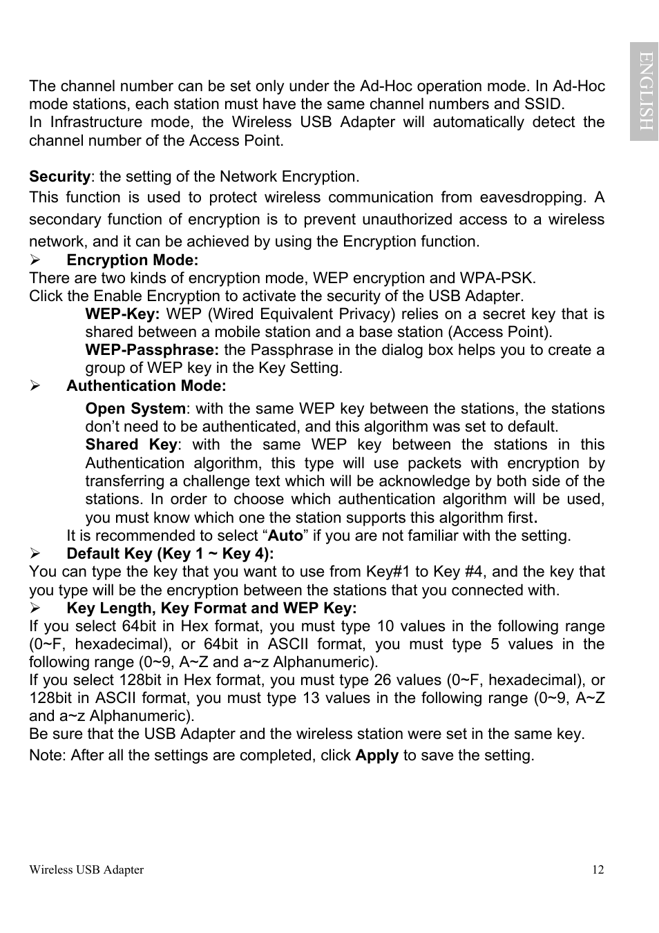 Engl ish | Atlantis Land A02-UP-W54 User Manual | Page 19 / 75