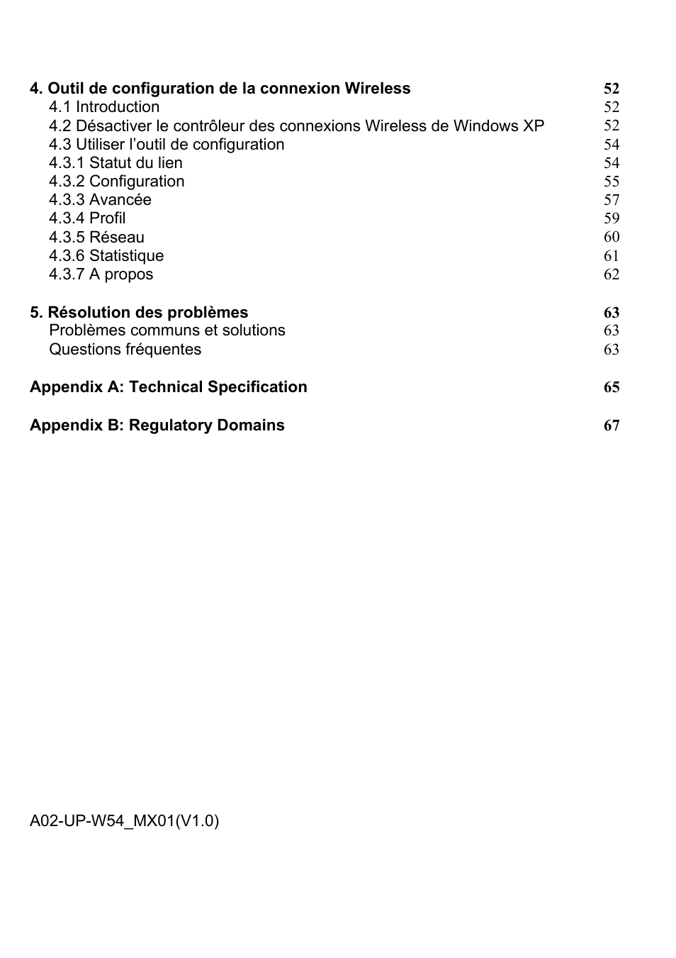 Atlantis Land A02-UP-W54 User Manual | Page 7 / 75