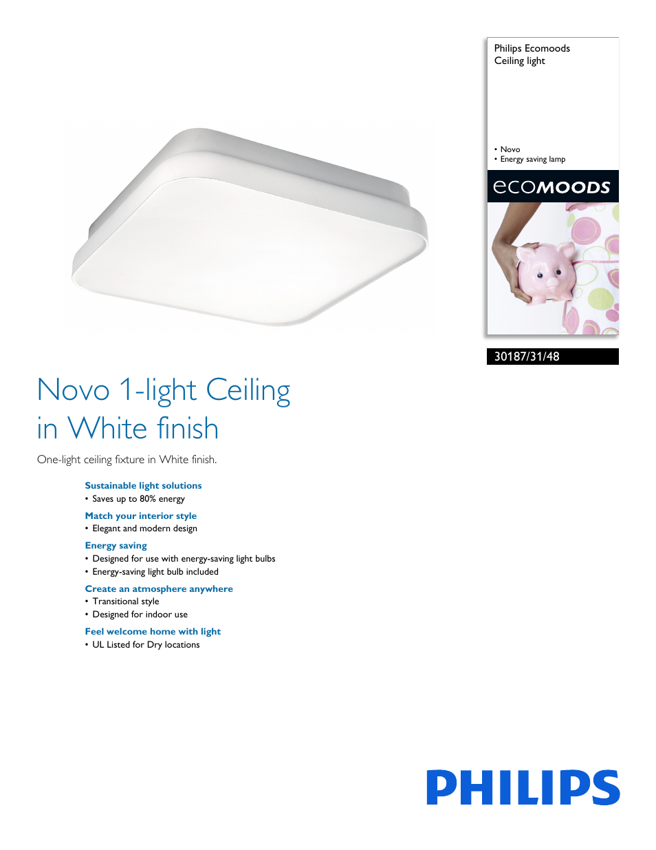 Philips 301873148 User Manual | 2 pages