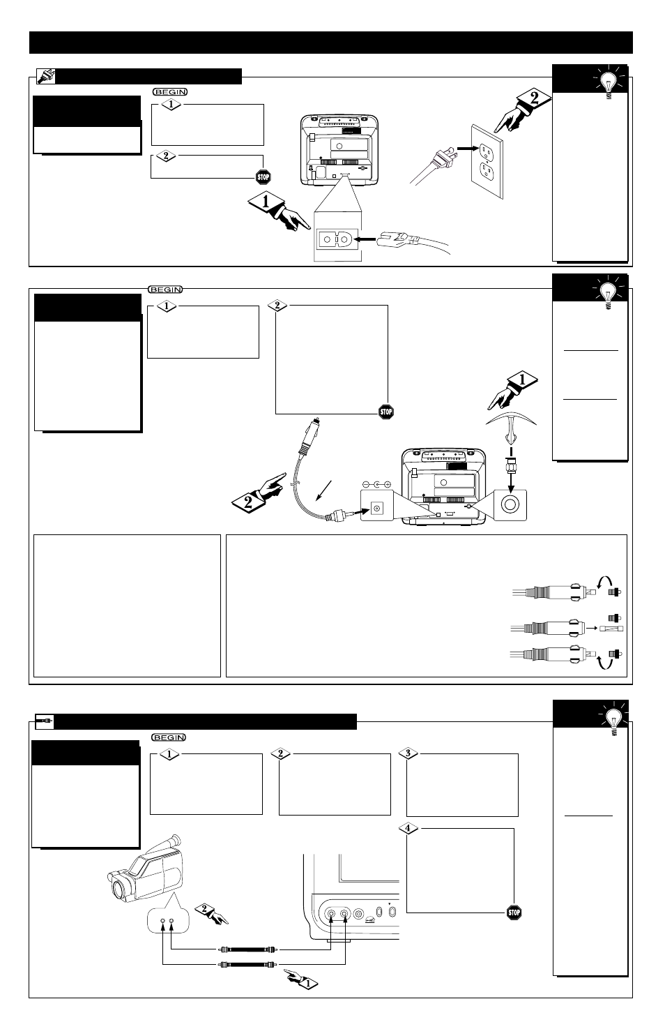 Tv (c, Ooking | Philips PR0935B User Manual | Page 4 / 8