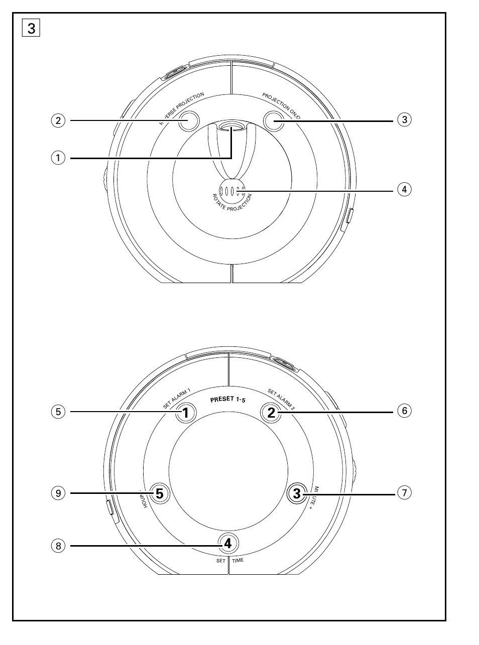 Philips Clock Radio AJ3600 User Manual | Page 3 / 18