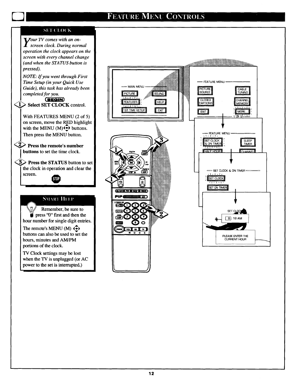 Re m, Eati, Ontrols | Philips MX2790B User Manual | Page 12 / 48