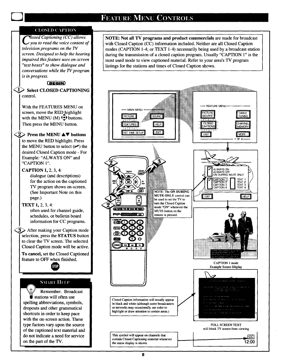 Eature, Ontroes | Philips MX2790B User Manual | Page 8 / 48