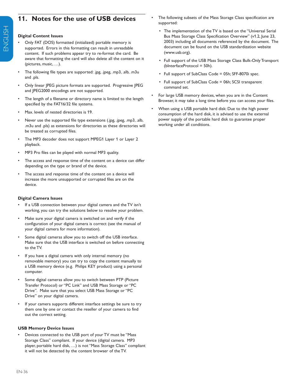 Philips 47PFL7603D-27 User Manual | Page 38 / 43