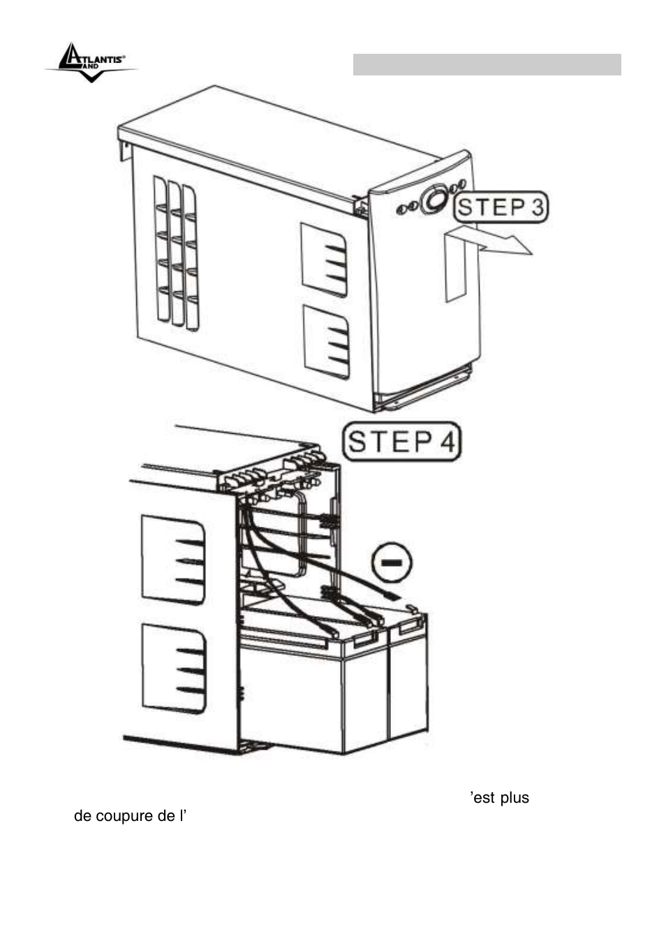 Atlantis Land OnePower Line Interactive UPS A03-S1501 User Manual | Page 43 / 50