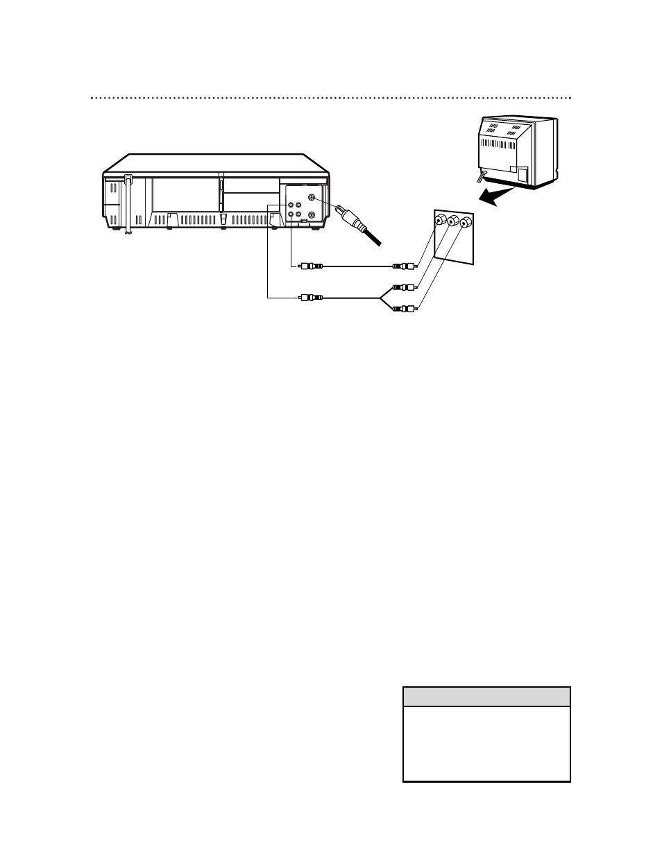 10 hookups with a stereo tv | Philips VR220CAT99 User Manual | Page 10 / 43