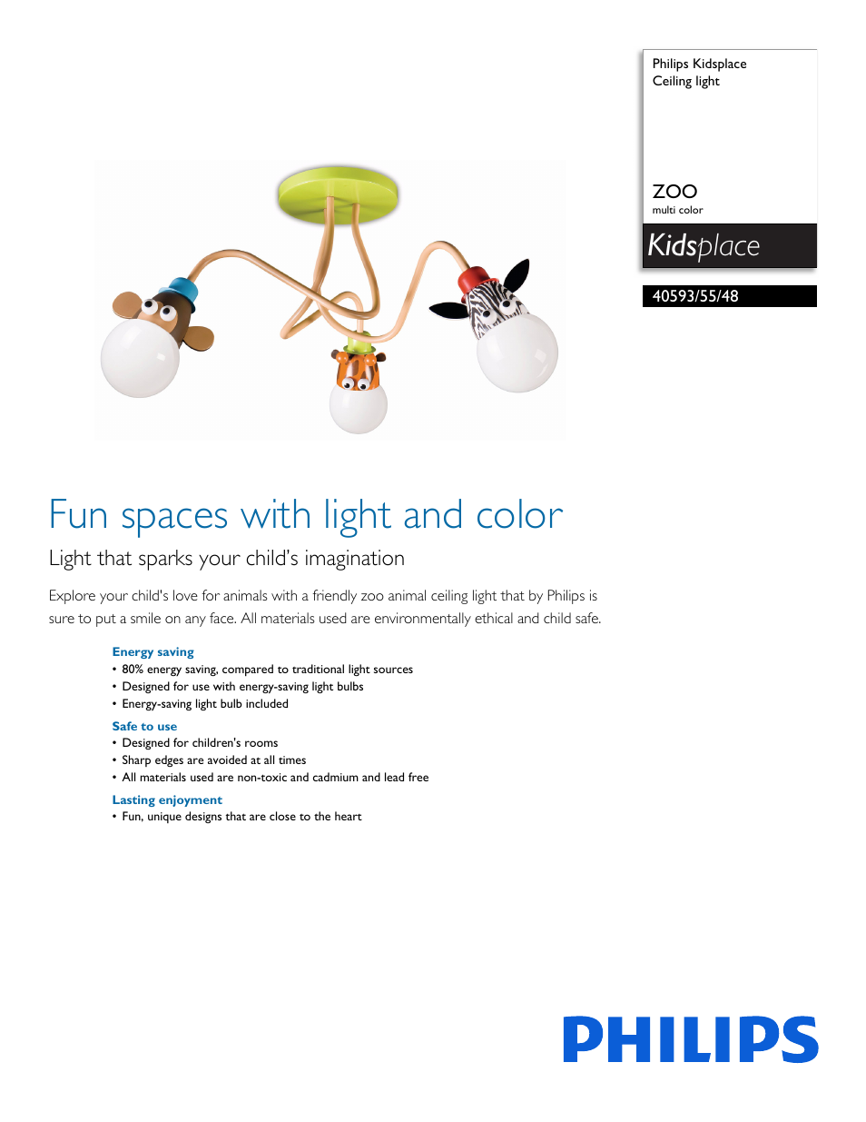 Philips 405935548 User Manual | 2 pages