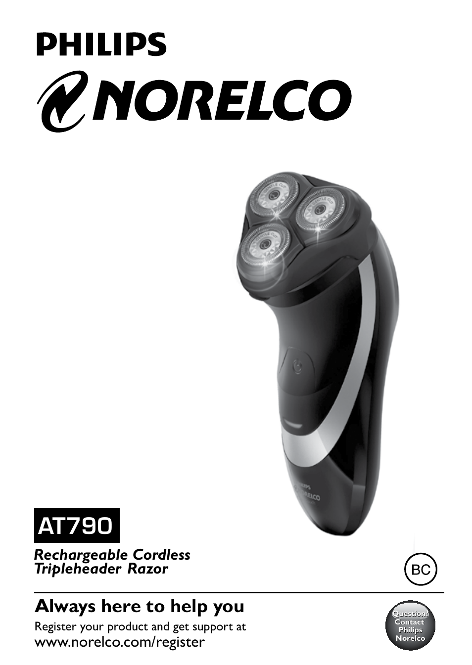Philips AT790-40 User Manual | 14 pages