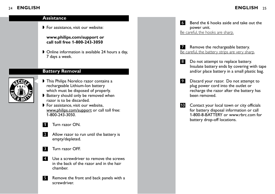 Philips AT790-40 User Manual | Page 13 / 14