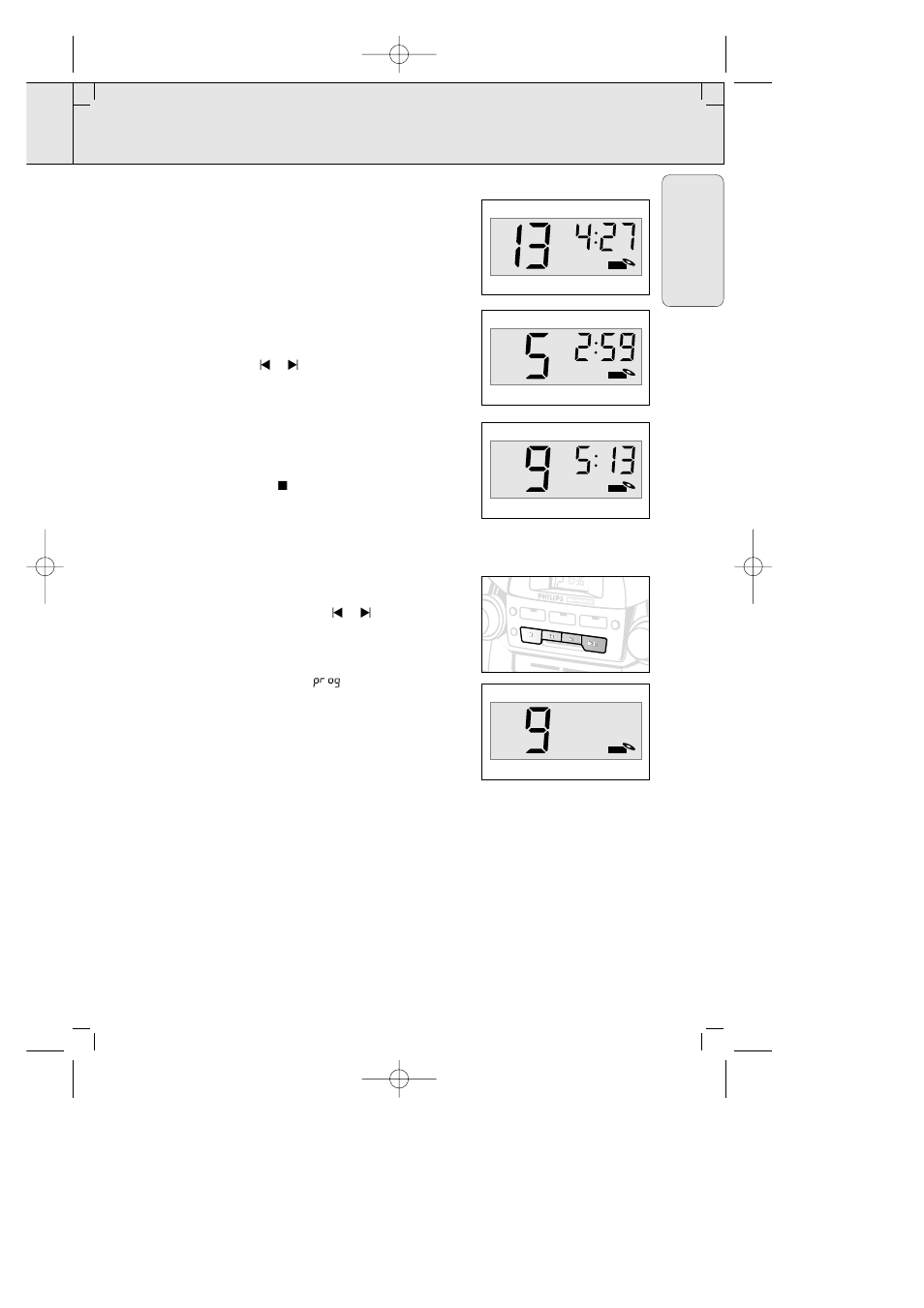 Cd player, English, Different play modes : shuffle and repeat | Philips AZ2200-17 User Manual | Page 11 / 45