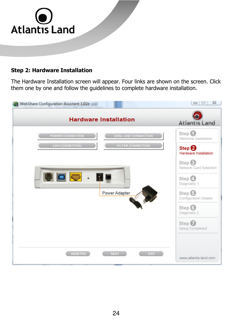 Atlantis Land 111U User Manual | Page 24 / 98