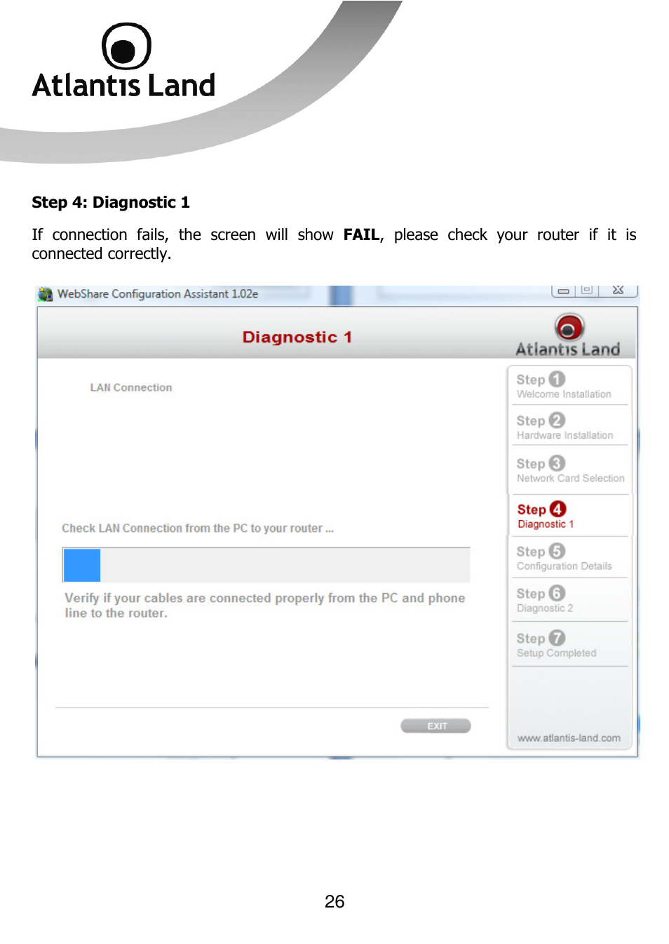 Atlantis Land 111U User Manual | Page 26 / 98