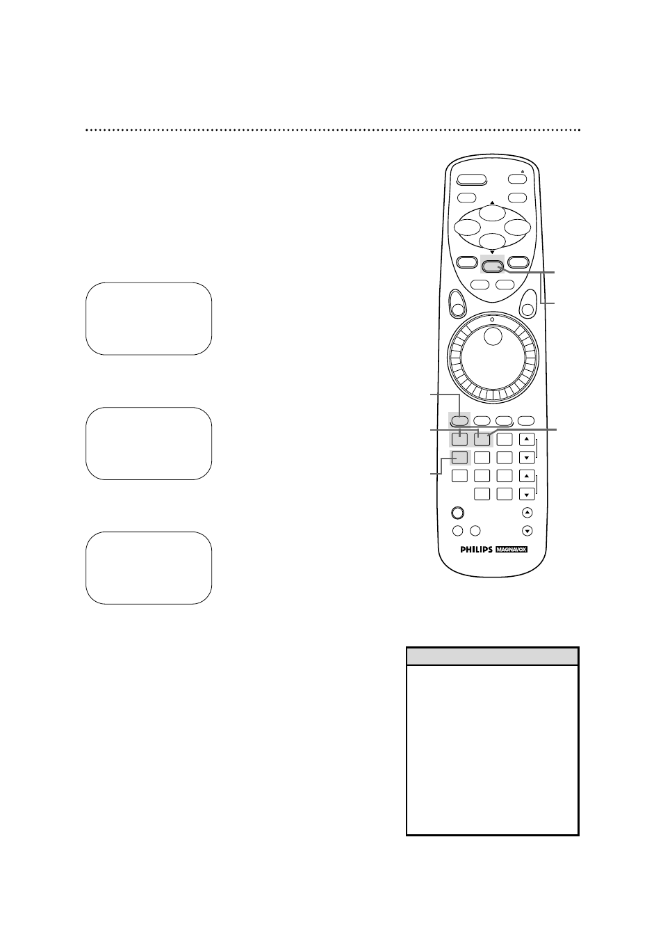 Language selection 19 | Philips 4 HD HIFI SMALL CLOCK VCR User Manual | Page 19 / 60