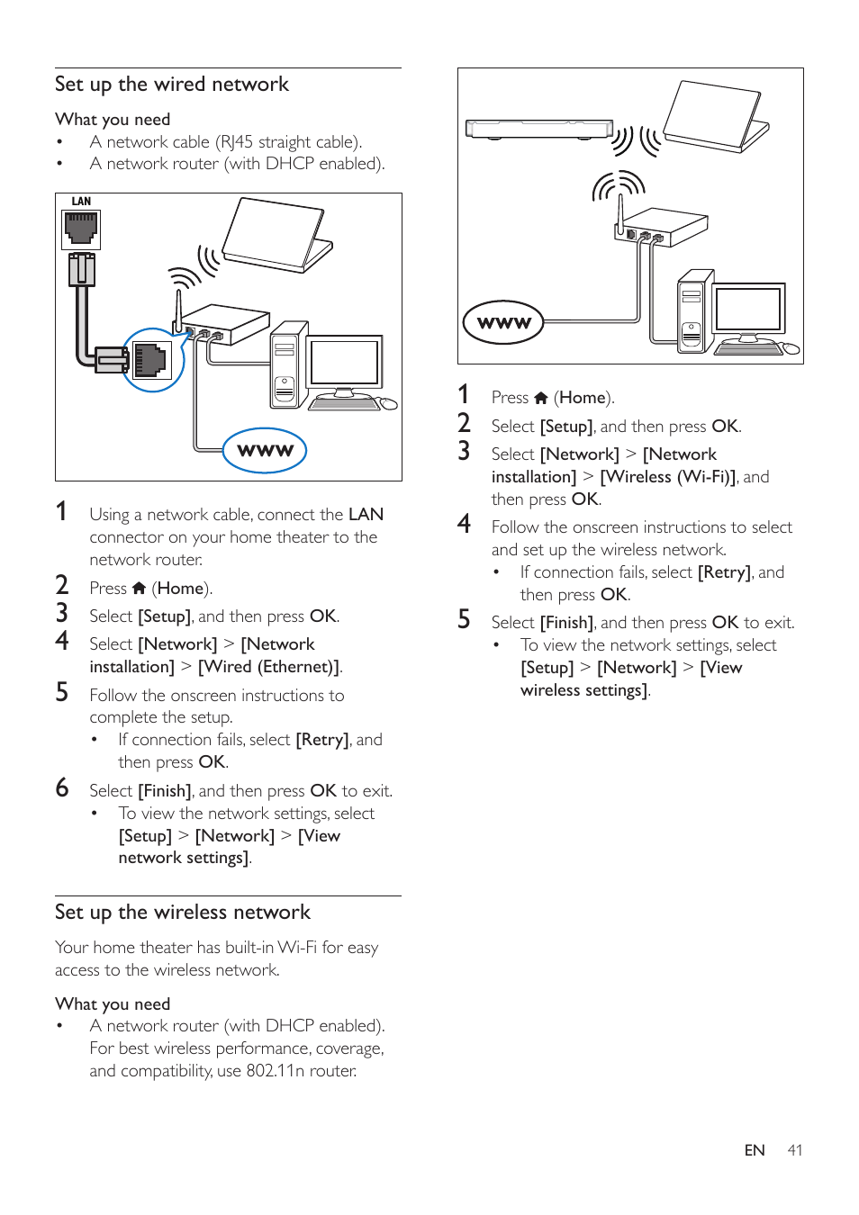 Philips HTS3541-F7 User Manual | Page 43 / 70