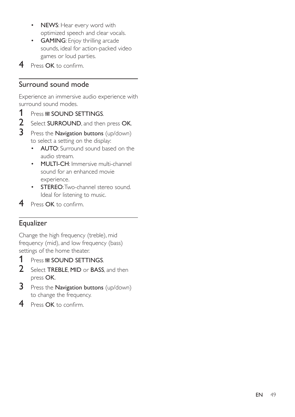 Philips HTS3541-F7 User Manual | Page 51 / 70