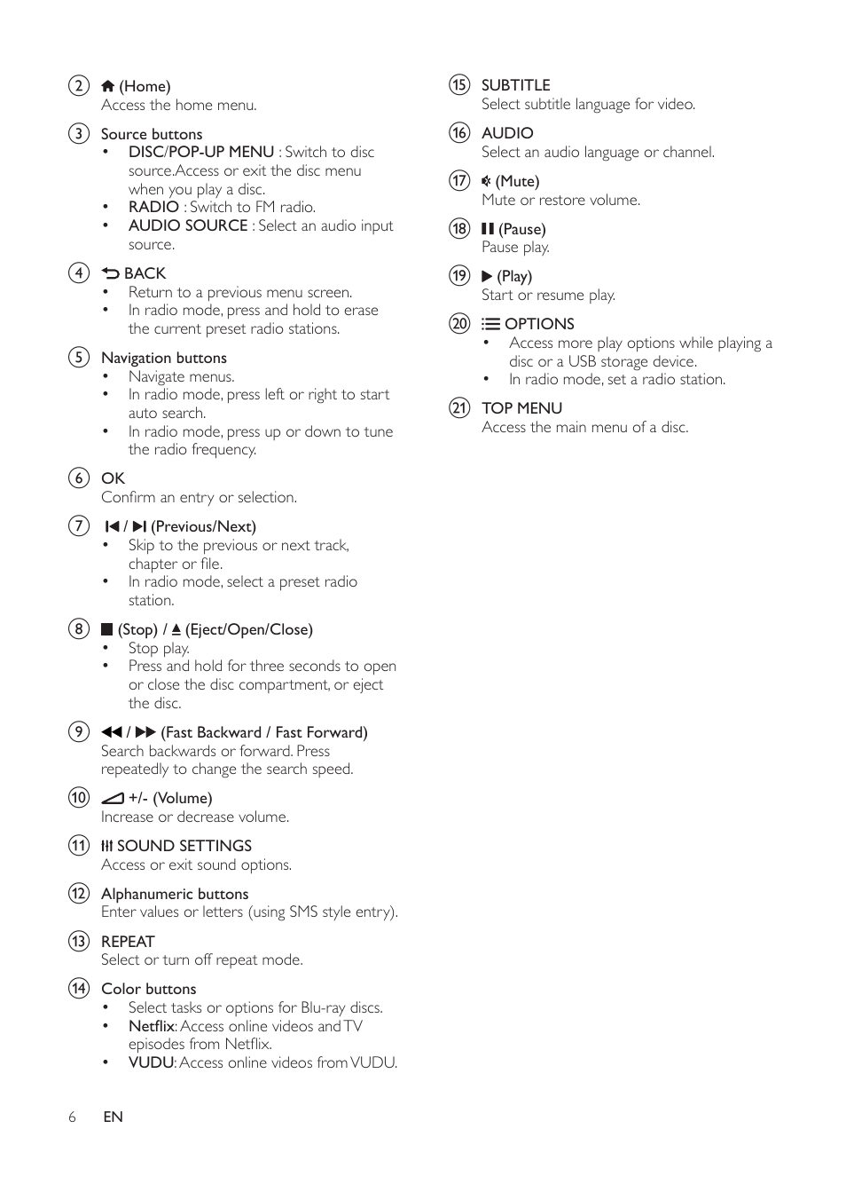 Philips HTS3541-F7 User Manual | Page 8 / 70