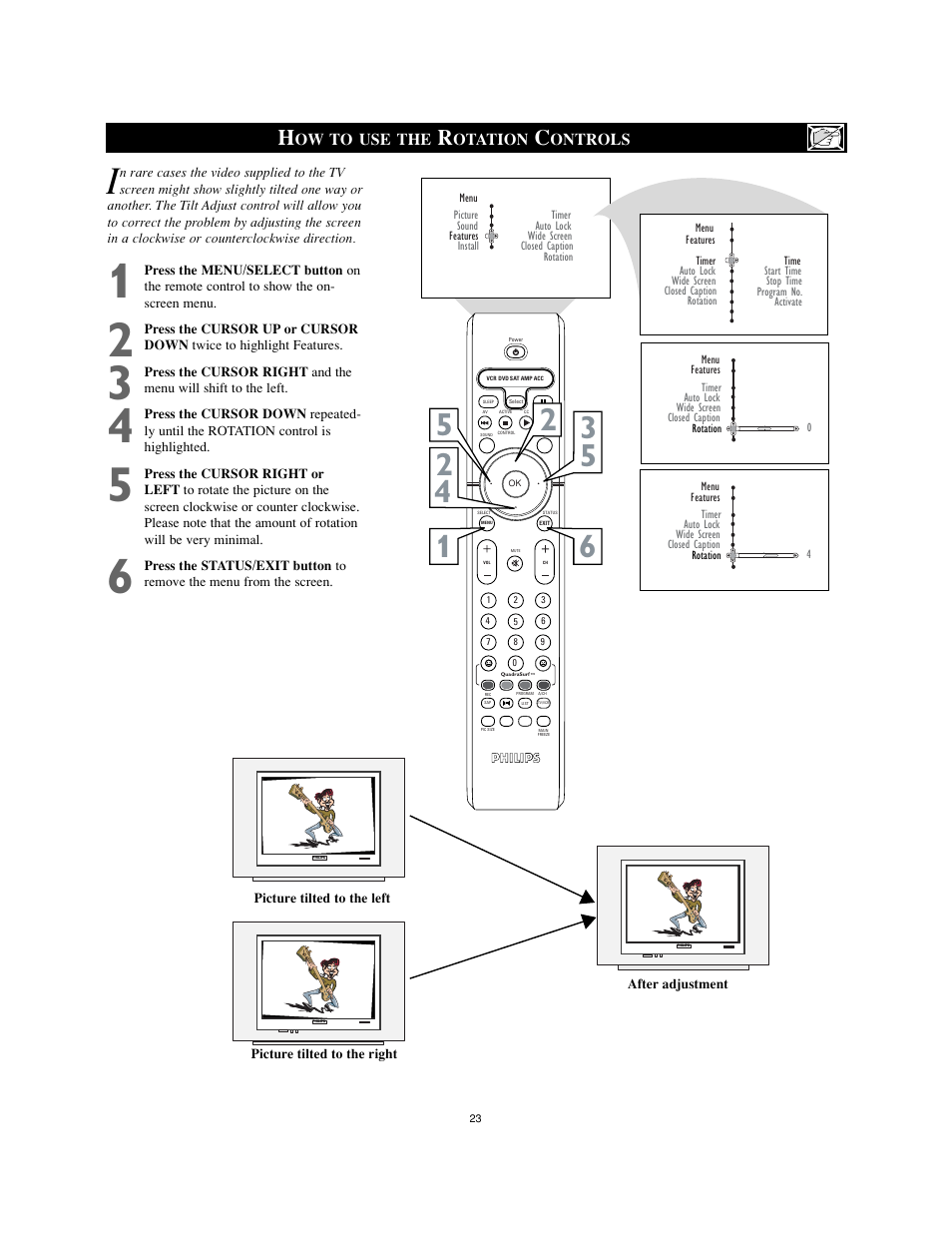 Philips 34PW8402-37B User Manual | Page 23 / 39