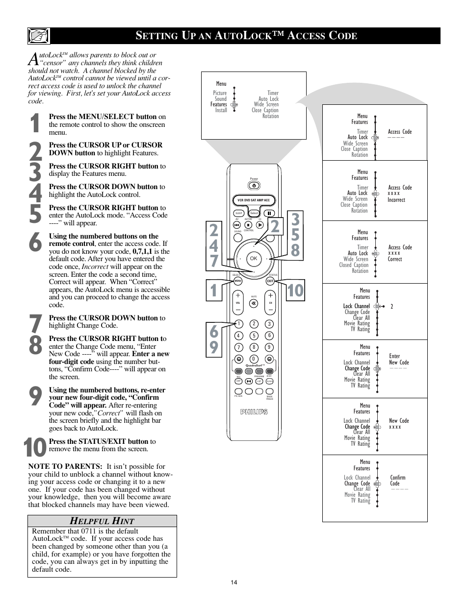 Philips 27PT8302-37 User Manual | Page 14 / 40