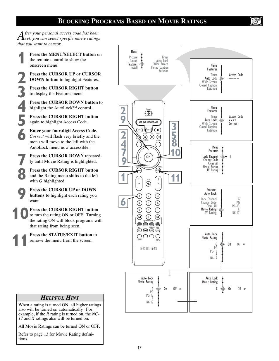 Philips 27PT8302-37 User Manual | Page 17 / 40