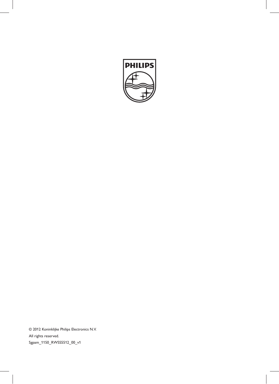 Philips RWSS5512-00 User Manual | Page 9 / 9