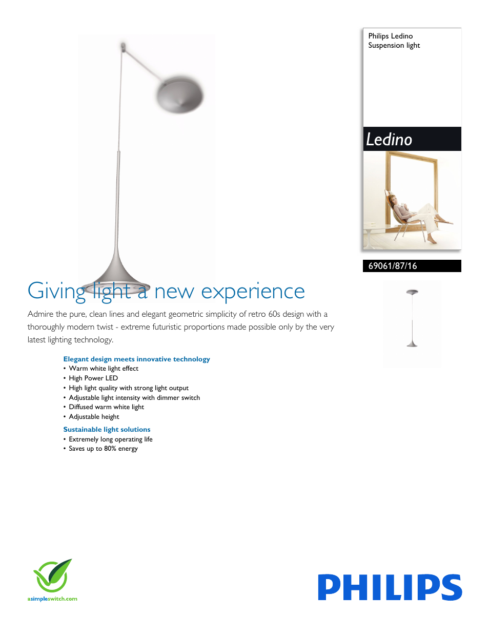 Philips 690618716 User Manual | 3 pages