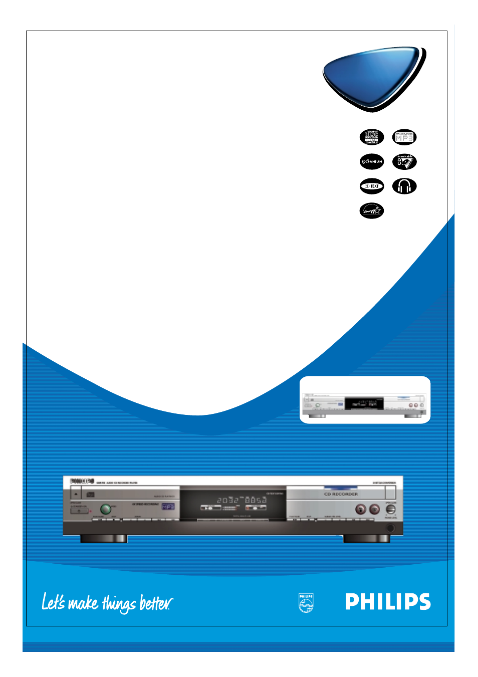 Philips CDR7951798 User Manual | 2 pages