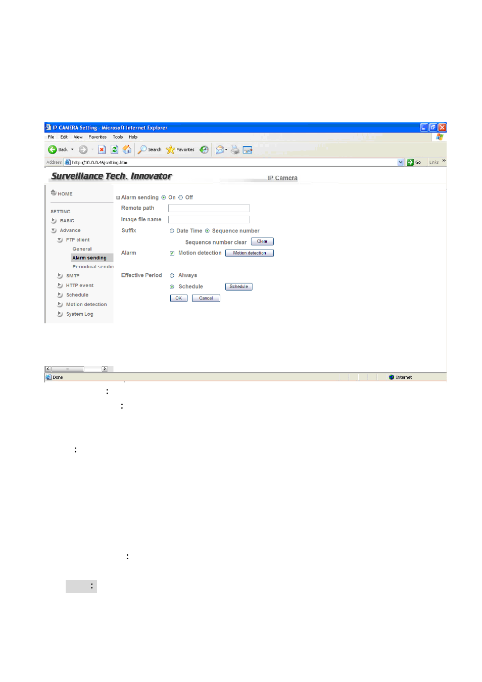 2 alarm sending | Atlantis Land A02-IPCAM5 User Manual | Page 34 / 49