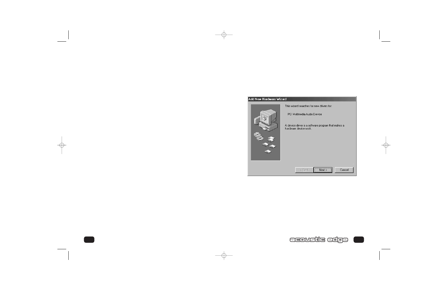 Installing acoustic edge | Philips PSC70617 User Manual | Page 10 / 34