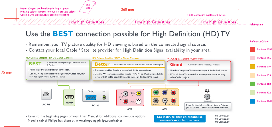 Philips 19PFL5422D-27E User Manual | 2 pages