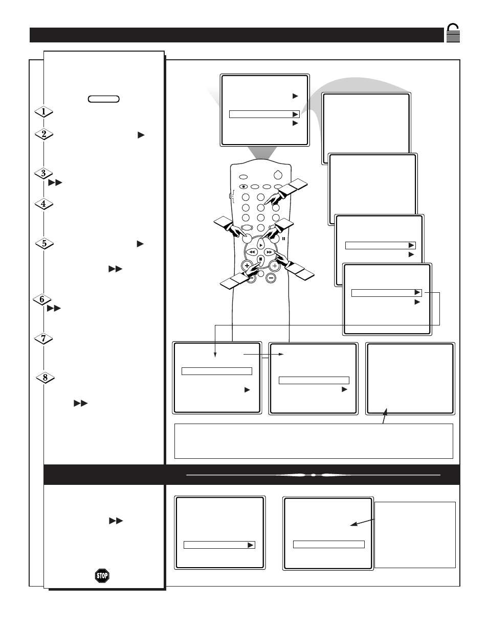 Nderstanding the, Mart, Ontrol | Lock, Hannel | Philips TS2774C User Manual | Page 17 / 40