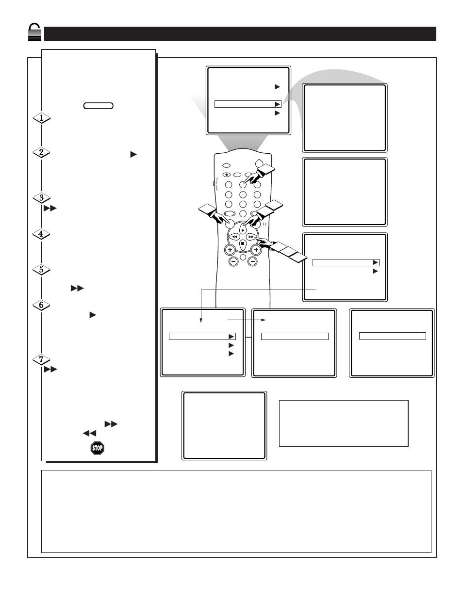 Nderstanding the, Mart, Ontrol | Locking, Ptions | Philips TS2774C User Manual | Page 18 / 40