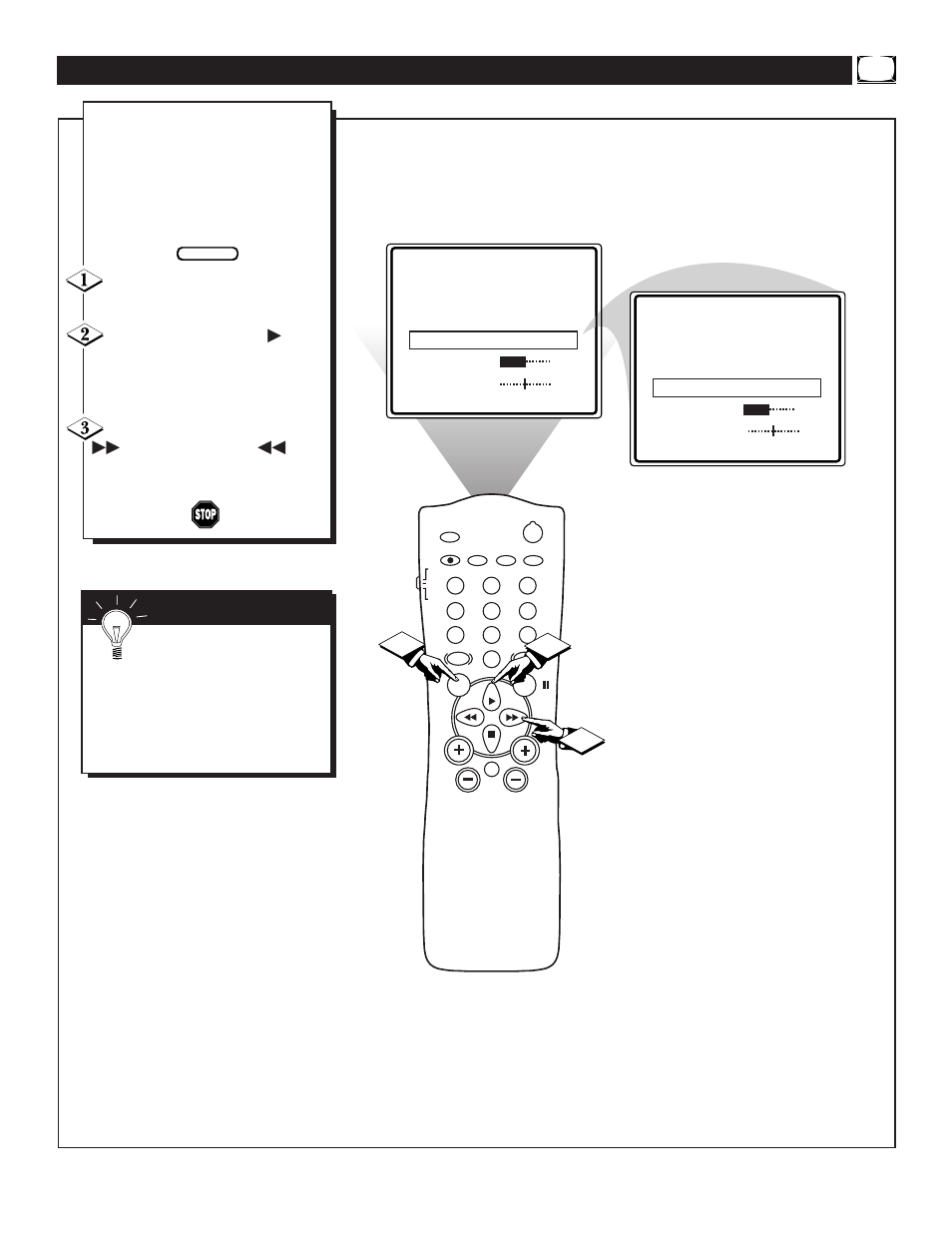 Ctivating the, Oise, Eduction | Icture, Ontrol | Philips TS2774C User Manual | Page 7 / 40