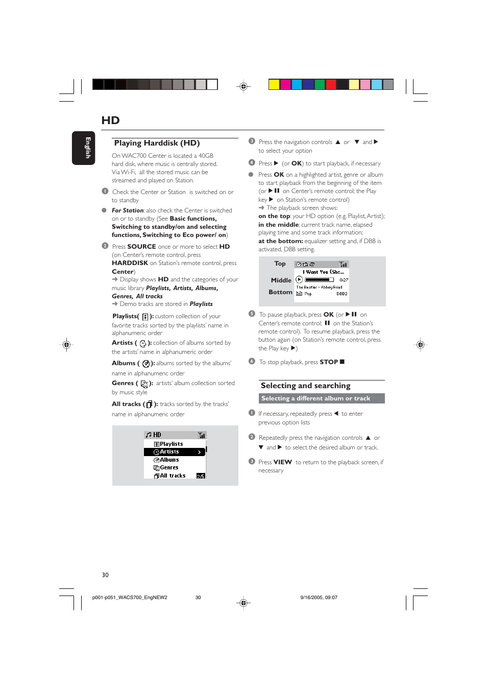 Philips WACS700-37B User Manual | Page 30 / 51