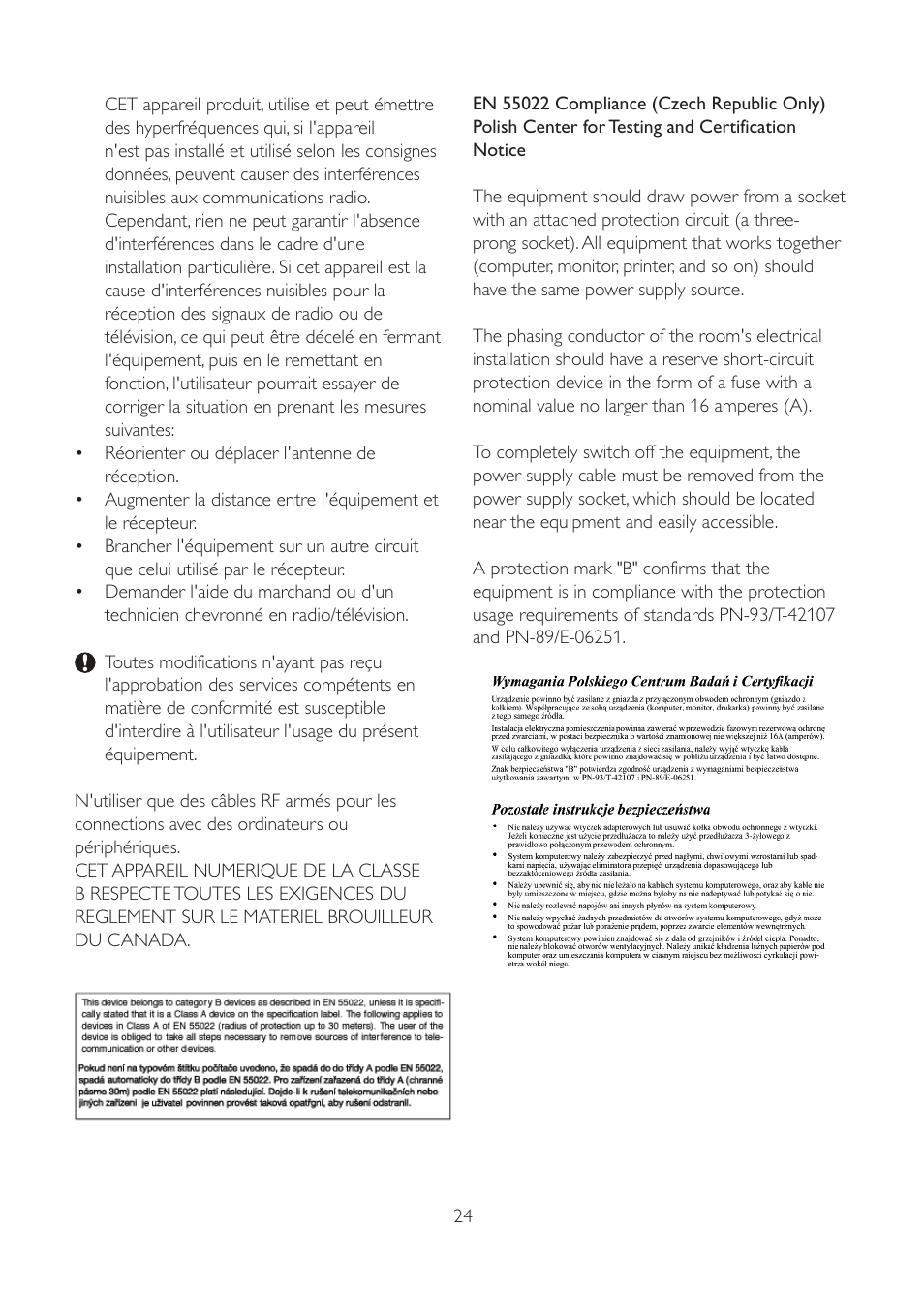 Philips 191E2SB-00 User Manual | Page 26 / 47