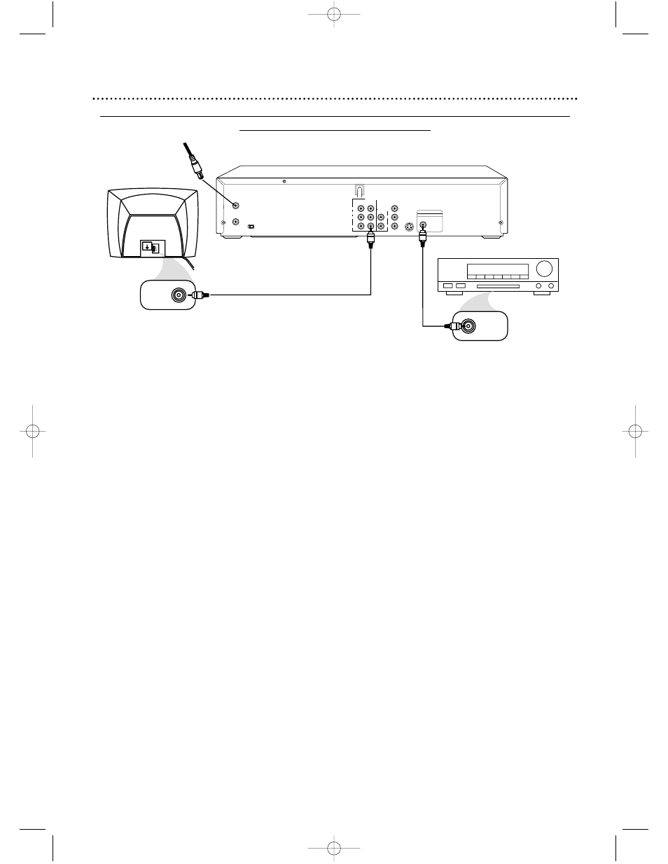 Hookups (cont’d) 13 | Philips DVD740VR98 User Manual | Page 13 / 80