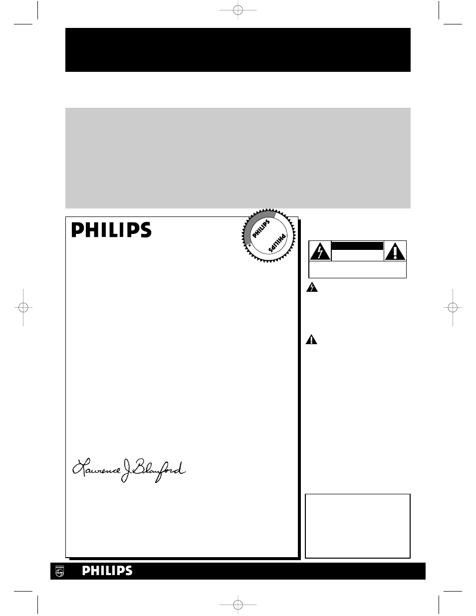 Safety, Warranty verification, Owner confirmation | Model registration, Hurry, Know these, Symbols | Philips DVD740VR98 User Manual | Page 2 / 80