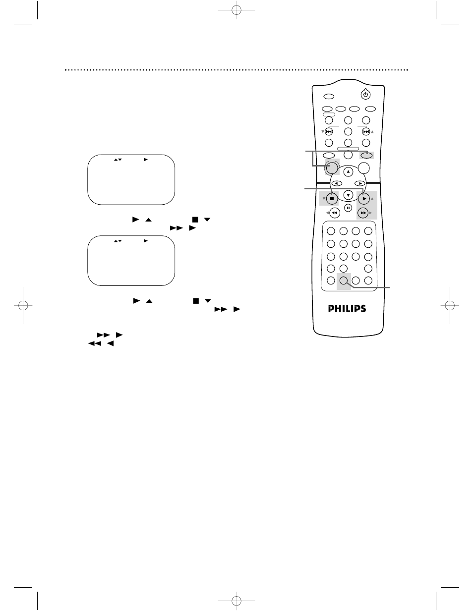 26 channel setup (cont’d) | Philips DVD740VR98 User Manual | Page 26 / 80