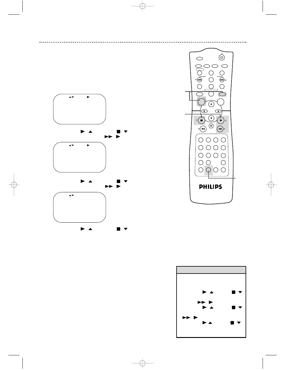 Language selection (vcr) 29, Helpful hint | Philips DVD740VR98 User Manual | Page 29 / 80