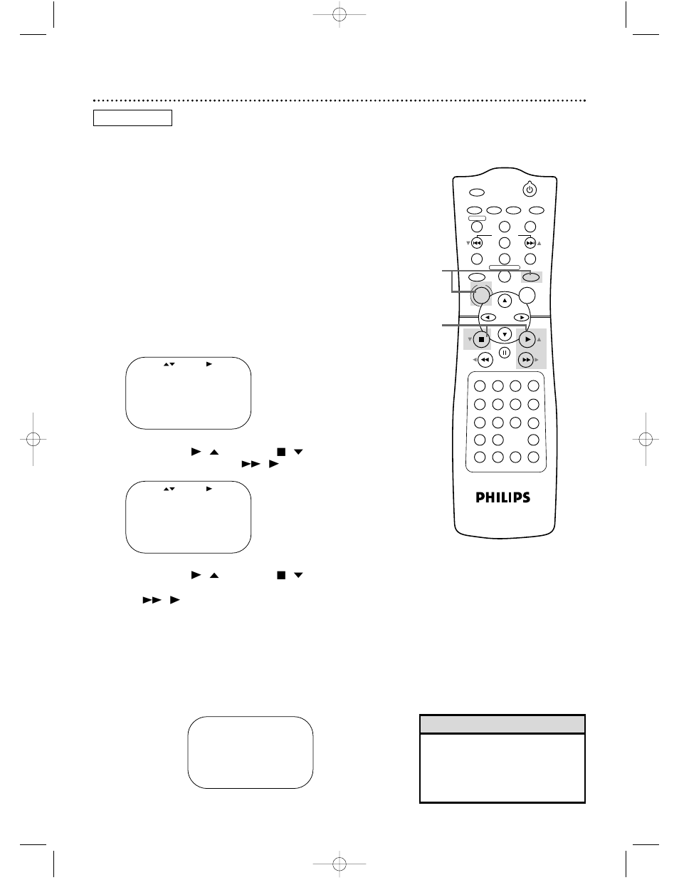 34 timer recording, Helpful hint | Philips DVD740VR98 User Manual | Page 34 / 80