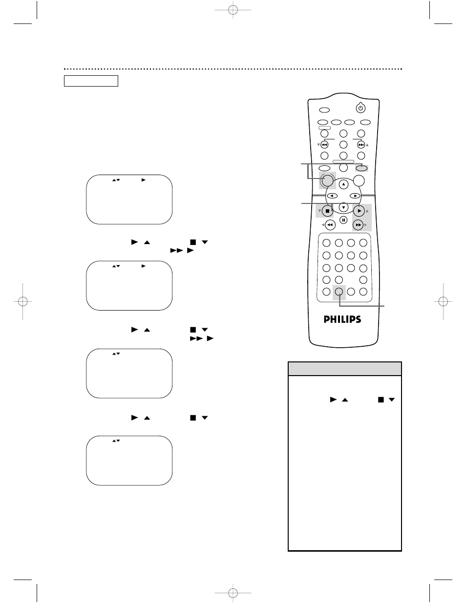 46 hi-fi stereo sound, Helpful hints | Philips DVD740VR98 User Manual | Page 46 / 80