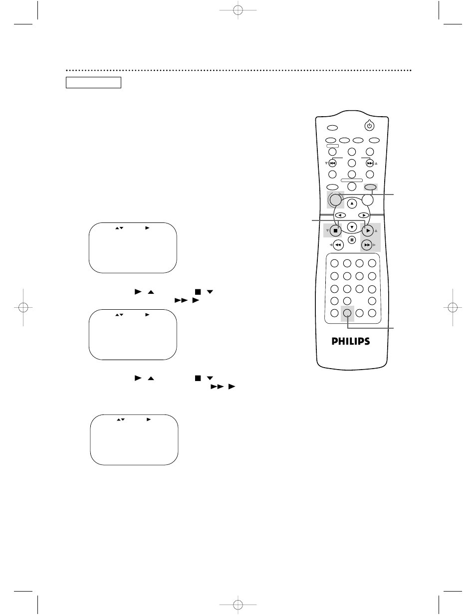 Blue background 47 | Philips DVD740VR98 User Manual | Page 47 / 80