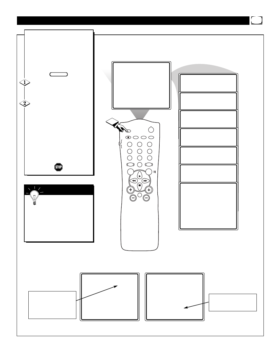 Sing the, Leep, Imer | Ontrol | Philips TS3661C User Manual | Page 13 / 40