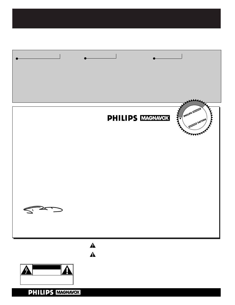 Safety, Warranty verification, Owner confirmation | Model registration, Hurry, Know these, Symbols | Philips TS3661C User Manual | Page 2 / 40