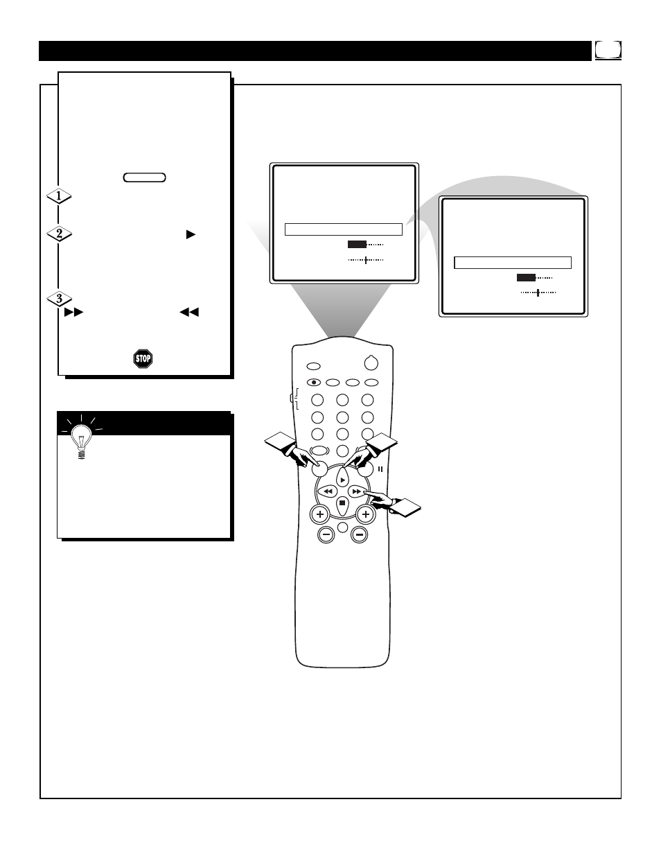 Ctivating the, Oise, Eduction | Icture, Ontrol | Philips TS3661C User Manual | Page 7 / 40