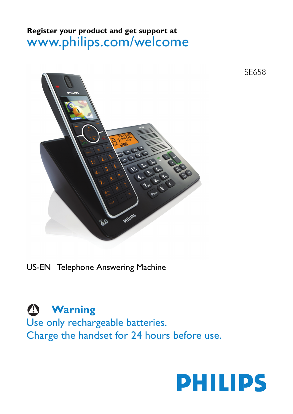 Philips SE6581B-17 User Manual | 76 pages
